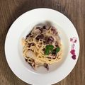 ma___111's cooksnap of when they made しば漬けと新玉葱ツナの簡単クリームパスタ.