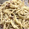 うさたぬき's cooksnap of when they made 混ぜて簡単パスタ②(ゆかり＆マヨネーズ).