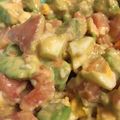satsun's cooksnap of when they made ゆで卵入り★トマトとアボカドのサラダ.