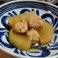 わんこたんわんたん's cooksnap of when they made 寒い冬に！鶏団子と大根の煮物.