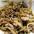 okomeokome's cooksnap of when they made 朝夕弁当に♪醤油麹豚こま肉de金平ごぼう.