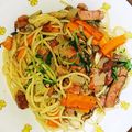 モカ☆イルガチェフェ's cooksnap of when they made 豆苗たっぷりパスタ.