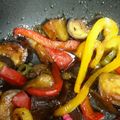 かじゅえーん's cooksnap of when they made 常備菜＊茄子とピーマンの味噌炒め.