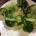 ﾌﾞﾚﾝﾀﾞ's cooksnap of when they made レンジでゆでるブロッコリー.