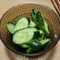 ぽち2号's cooksnap of when they made 簡単美味しい♡ごま油香るきゅうりの浅漬け.