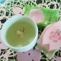 ひれまま's cooksnap of when they made 桜茶 ひな祭りなど慶事の席に！.