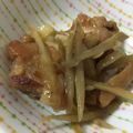 anemonenan's cooksnap of when they made 鶏ごぼうの甘辛炒め.