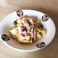 take♪aki♪'s cooksnap of when they made ベーコンとお野菜のクリームパスタ.