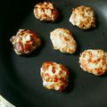 rin_arium's cooksnap of when they made ✢お弁当用ミニハンバーグ24個分✢.