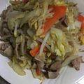 クック9P6O5D☆'s cooksnap of when they made 時短！簡単！味ぽんで肉野菜炒め.