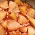 ちえぞーママパンチ☆'s cooksnap of when they made 簡単！ツナと大根の煮物.