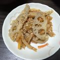 ともおの奥さん's cooksnap of when they made きんぴらごぼう、レンコン入り！.