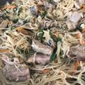 Yokchina's cooksnap of when they made チキンのLo Mein★アメリカ中華料理.