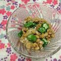 ぽぽきゅ's cooksnap of when they made 簡単☆オクラ納豆の塩麹和え.
