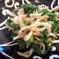 Sherish's cooksnap of when they made 菜の花と豚ミミガーの炒め物.