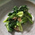 mantacarp's cooksnap of when they made 小松菜の梅マヨサラダ.