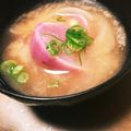 竜くんmama's cooksnap of when they made 赤かぶのお味噌汁.