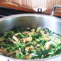 にょりんいこ's cooksnap of when they made 壬生菜と揚げとしめじの炊いたん.