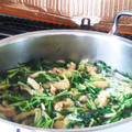 にょりんいこ's cooksnap of when they made 壬生菜と揚げとしめじの炊いたん.