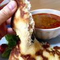 yuuri10's cooksnap of when they made 糖質制限カレー用！小麦粉不使用おからナン.