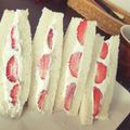 みみたろんＺ's cooksnap of when they made いちごのフルーツサンド♪.