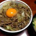 すわの's cooksnap of when they made お好みの食べ方で◎定番の牛丼。.