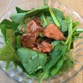 tikariri's cooksnap of when they made サラダほうれん草ベーコンサラダ♡.