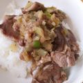 スーさん＠あきた's cooksnap of when they made ねぎ塩豚タン丼。.