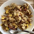 ゆかりりりー's cooksnap of when they made ドレッシングでチャーハン♪.
