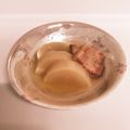 ❁Abake❁'s cooksnap of when they made 大根とベーコンの柚子胡椒煮.