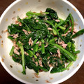 みさみさ★'s cooksnap of when they made ほうれん草とツナおかか和え！.