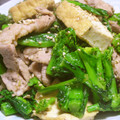 Rick_t's cooksnap of when they made ☆簡単！菜の花と豚肉のごま醤油炒め☆.