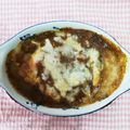 nyao8's cooksnap of when they made 簡単★カレーもちーズグラタン.