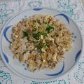 イチゴ、イチゴ。's cooksnap of when they made ちょっと糖質OFF　豆腐入りの炒飯.