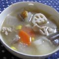 miyuki12's cooksnap of when they made 野菜たっぷり☆あったかとん汁.