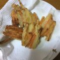 rafeet's cooksnap of when they made 捨てないで！す入り大根で☆かき揚げ☆.