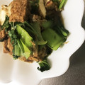 もんだん's cooksnap of when they made 簡単♥♡厚揚げと小松菜のおかか生姜炒め.