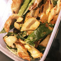 もんだん's cooksnap of when they made 絹さやと竹輪の豆板醤マヨ炒め.