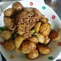 kiyora3's cooksnap of when they made 新じゃがでそぼろ煮 時短レシピ.