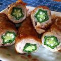 まるさだ's cooksnap of when they made オクラの豚肉巻き オイスター炒め.