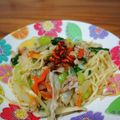 oいちo's cooksnap of when they made やきそば（鶏がら風味）.