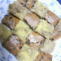 夢まま's cooksnap of when they made 炊飯器で簡単♪市松模様のあずきケーキ.