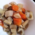 chie32's cooksnap of when they made 大根と鶏むね肉の甘辛煮.
