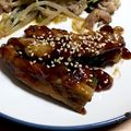 みぇぽっと's cooksnap of when they made アスパラガスの肉巻き★照り焼き.