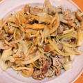 pukukoko's cooksnap of when they made ★☆豚肉とキノコのマヨ醤油炒め☆★.