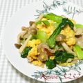 kanon_3232's cooksnap of when they made 簡単美味♪チンゲン菜と卵のオイスター炒め.