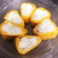 みくかあちゃん's cooksnap of when they made 白黄2色の卵焼き.