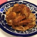 ☆まみぃ☆'s cooksnap of when they made 魚介たっぷりペスカトーレ(人´ω｀).