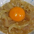 さとうちこと's cooksnap of when they made ビンチョウマグロと新玉ねぎのユッケ風.