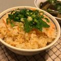 クックP9N0ZG☆'s cooksnap of when they made 炊飯器で鮭の炊き込みご飯.